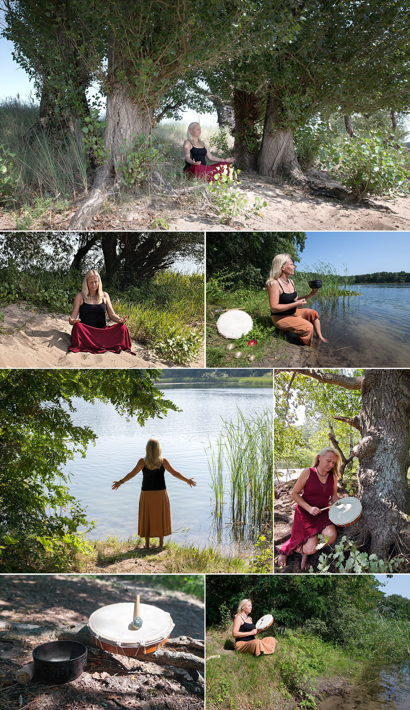 Fotosession Heile Welt Zelt