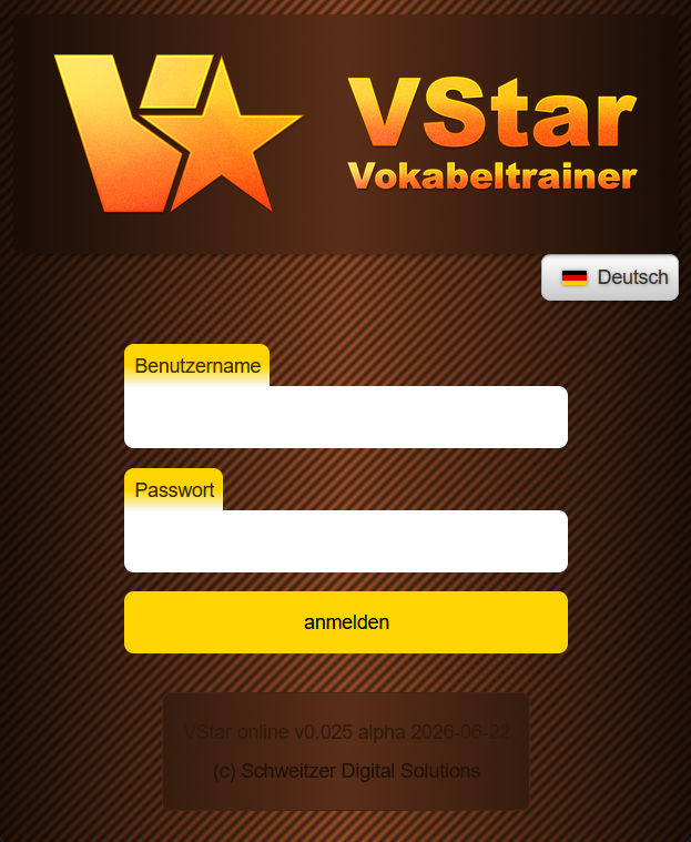 Screenshot VStar online Zeigen Schnelllesen